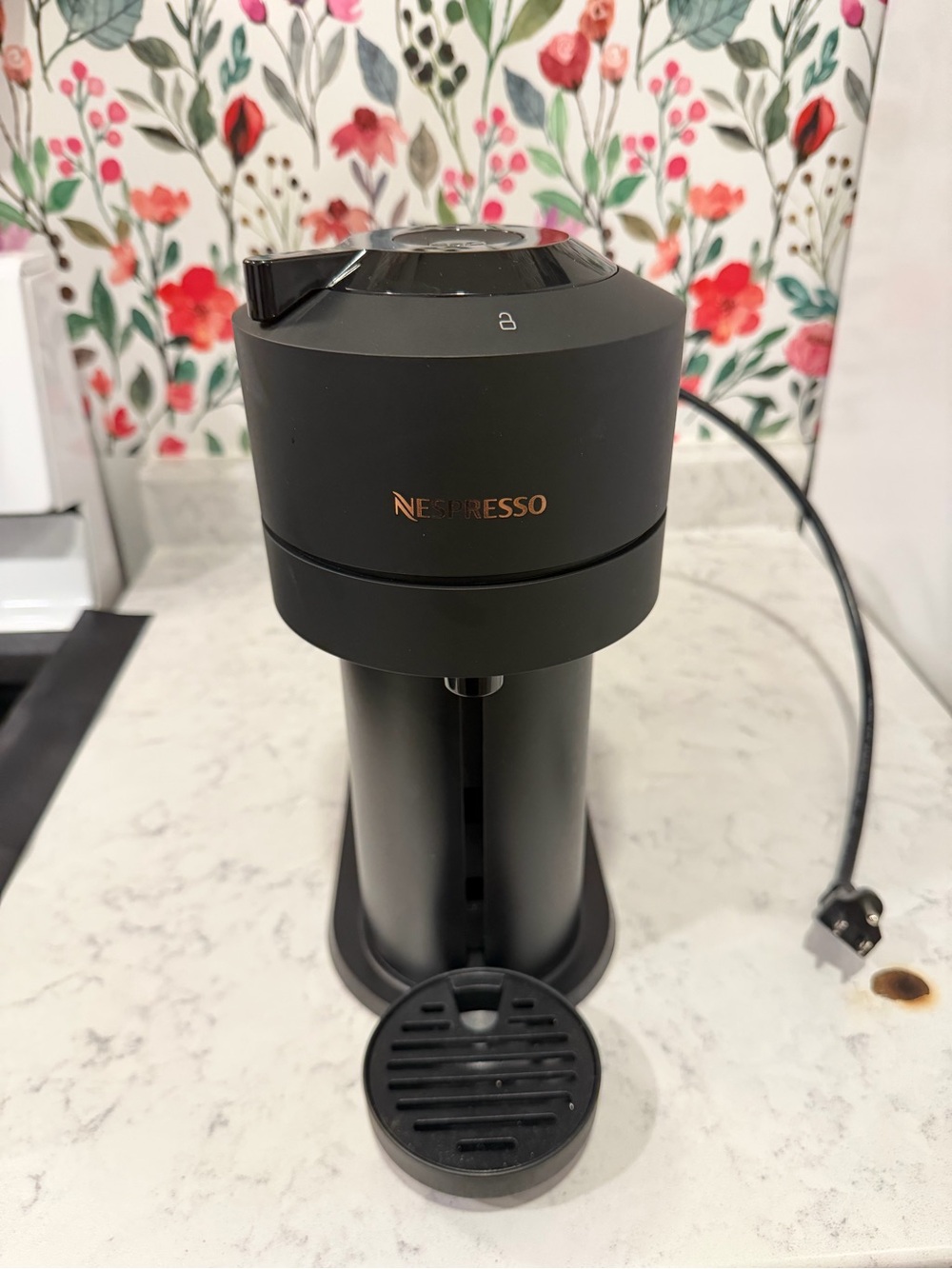 Nespresso Black Coffee Capsule Machine